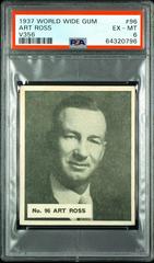 Art Ross #96 Hockey Cards 1937 V356 World Wide Gum Prices
