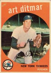Art Ditmar #374 Baseball Cards 1959 Topps Prices