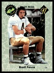 Brett Favre #30 Football Cards 1991 Classic Prices