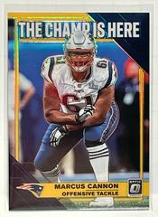 Marcus Cannon [Gold] #CH-19 Football Cards 2019 Donruss Optic The Champ is Here Prices