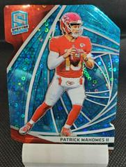 Patrick Mahomes II [Neon Blue Die-Cut] #2 Football Cards 2019 Panini Spectra Prices