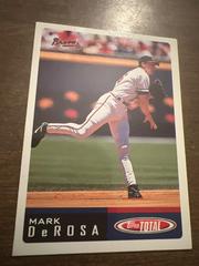 Mark DeRosa #644 Baseball Cards 2002 Topps Total Prices