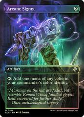 Arcane Signet [Borderless Foil] #104 Magic Lost Caverns of Ixalan Commander Prices