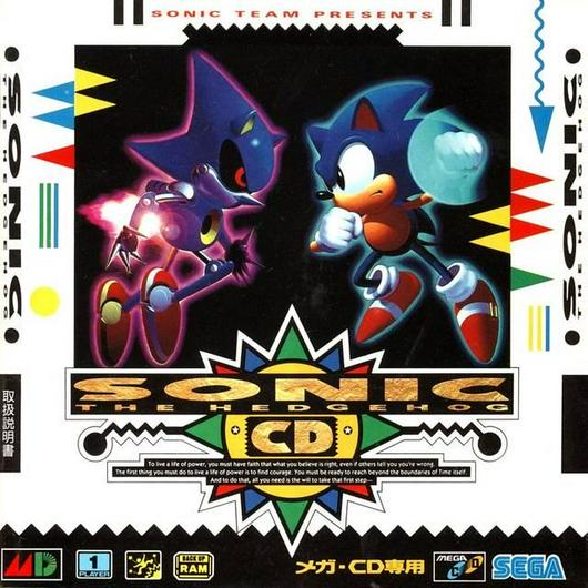 Sonic CD Cover Art