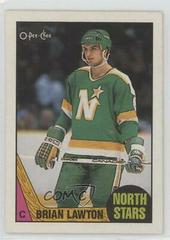Brian Lawton Hockey Cards 1987 O-Pee-Chee Prices