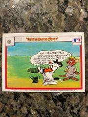 Back | Father Knows Worst Baseball Cards 1990 Upper Deck Comic Ball