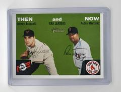 Johnny Antonelli, Pedro Martinez #TN10 Baseball Cards 2003 Topps Heritage Then & Now Prices
