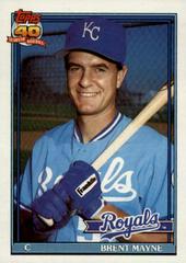 Brent Mayne #776 Baseball Cards 1991 Topps Prices