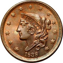 1838 [PROOF] Coins Coronet Head Penny Prices