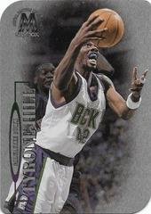 Tyrone Hill #60 Basketball Cards 1998 Skybox Molten Metal Xplosion Prices