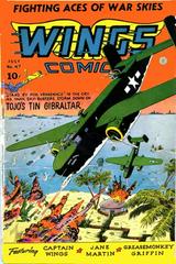 Wings Comics #47 (1944) Comic Books Wings Comics Prices