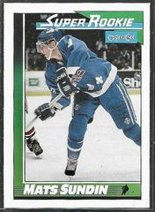 Mats Sundin #12 Hockey Cards 1991 O-Pee-Chee Prices
