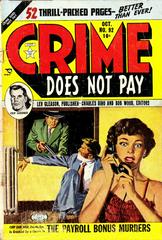 Crime Does Not Pay #92 (1950) Comic Books Crime Does Not Pay Prices