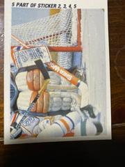 Oilers, Bruins Action #5 Hockey Cards 1988 O-Pee-Chee Sticker Prices
