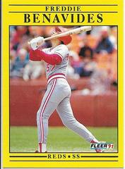 Freddie Benavides Baseball Cards 1991 Fleer Update Prices