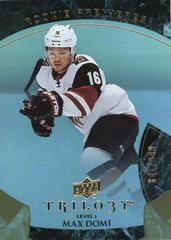 Max Domi #107 Hockey Cards 2015 Upper Deck Trilogy Prices