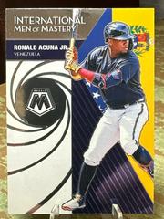 Ronald Acuna Jr Baseball Cards 2021 Panini Mosaic International Men of Mastery Prices