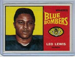 Leo Lewis Football Cards 1964 Topps CFL Prices