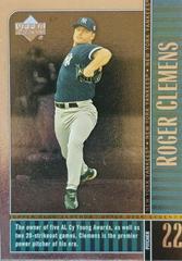 Roger Clemens #89 Baseball Cards 2000 Upper Deck Legends Prices