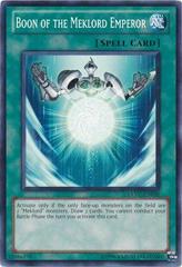 Boon of the Meklord Emperor YuGiOh Extreme Victory Prices