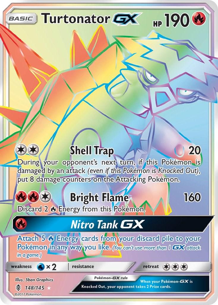 Turtonator GX #148 Pokemon Guardians Rising