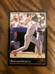 Bernard Gilkey [Black Gold] Baseball Cards 1992 Leaf Prices