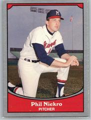 Phil Niekro #96 Baseball Cards 1990 Pacific Legends Prices