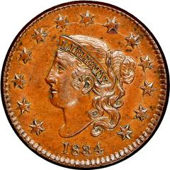1834 [PROOF] Coins Coronet Head Penny Prices