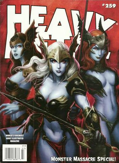 Heavy Metal #259 (2012) Cover Art