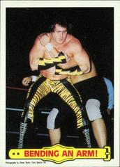 Bending An Arm #41 Wrestling Cards 1985 Topps WWF Prices