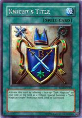 Knight's Title YuGiOh Reshef of Destruction Prices