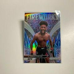 Aljamain Sterling [Silver] Ufc Cards 2022 Panini Prizm UFC Fireworks Prices