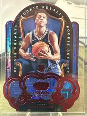 Jaden Springer [Asia Red] Basketball Cards 2021 Panini Crown Royale Rookie Royalty Prices