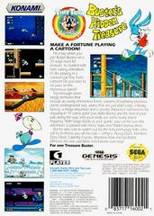 Back Cover | Tiny Toon Adventures Buster's Hidden Treasure Sega Genesis