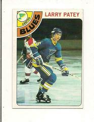 Larry Patey Hockey Cards 1978 Topps Prices