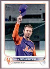 Max Scherzer [SP Variation] #US1 Baseball Cards 2022 Topps Update Prices