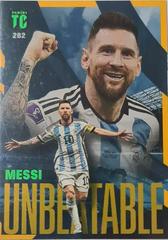 Lionel Messi [Unbeatable Yellow] Soccer Cards 2023 Panini Top Class Prices