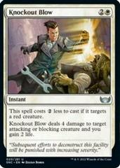 Knockout Blow [Foil] #20 Magic Streets of New Capenna Prices