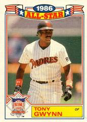 Tony Gwynn Baseball Cards 1987 Topps All Star 22 Prices