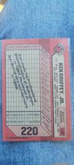 Back  | Ken Griffey Jr. Baseball Cards 1989 Bowman