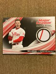 Rhys Hoskins [Black] #MLM-RH Baseball Cards 2023 Topps Series 2 Major League Material Relics Prices