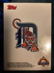 Detroit Tigers Baseball Cards 2001 Topps Opening Day Team Logo Stickers Prices