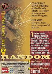 Back | Random Marvel 1994 Ultra X-Men