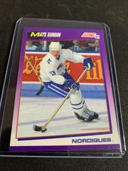 Mats Sundin Hockey Cards 1991 Score American Prices
