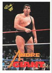 Andre the Giant #130 Wrestling Cards 1990 Classic WWF Prices