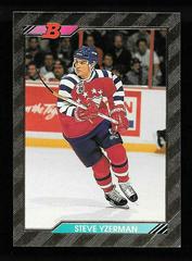 Steve Yzerman [Foil] #220 Hockey Cards 1992 Bowman Prices