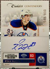 Ryan Nugent Hopkins [Autograph] #218 Hockey Cards 2011 Panini Contenders Prices