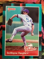 DeWayne Vaughn #25 Baseball Cards 1988 Donruss Rookies Prices