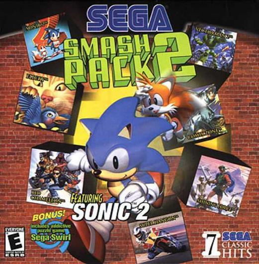 Sega Smash Pack 2 Cover Art