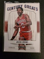 Julius Erving [Century Greats] Basketball Cards 2012 Panini Threads Century Greats Prices